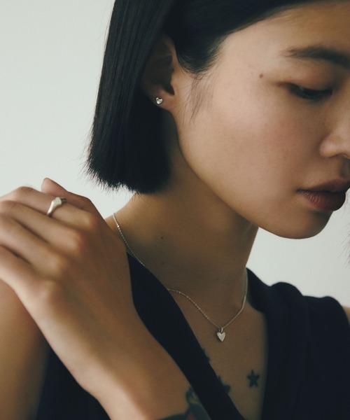 ピアス SILVER925 タイニーハートピアス ギフト レディース メンズ_7