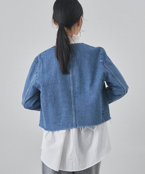 デニムジャケット　whim gazette Whim Gazette（ウィム ガゼット） デニムジャケット gジャン デニム