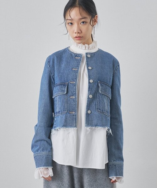 Whim Gazette（ウィム ガゼット） デニムジャケット gジャン デニム