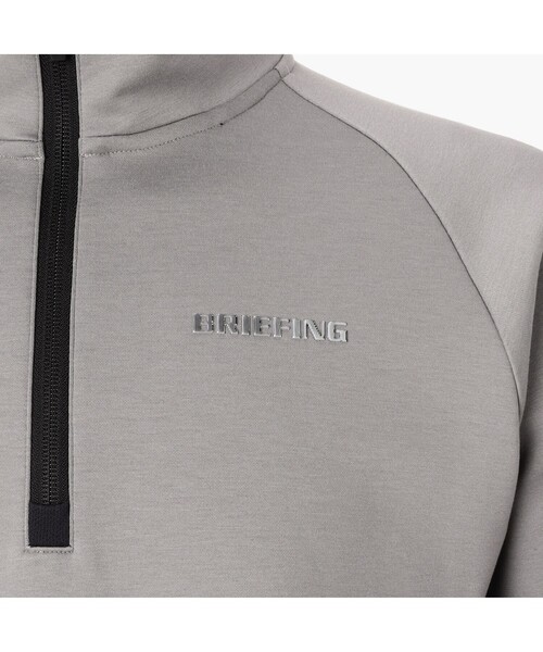美品　ブリーフィング　MS WARM 3D LOGO HALFZIP TOP M BRIEFING（ブリーフィング） tシャツ 「BRIEFING GOLF／ブリーフィング
