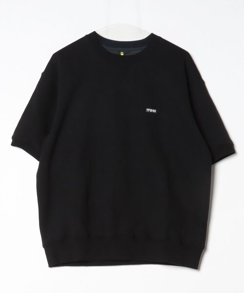 TFW49 スウェット TFW49 ワンポイントスウェットカットソー S ブラック メンズ