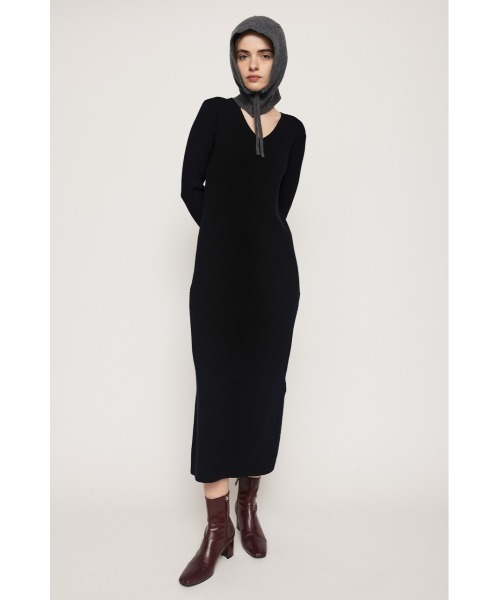 「SLY」 ニットワンピース FREE ブラウン レディース_画像3