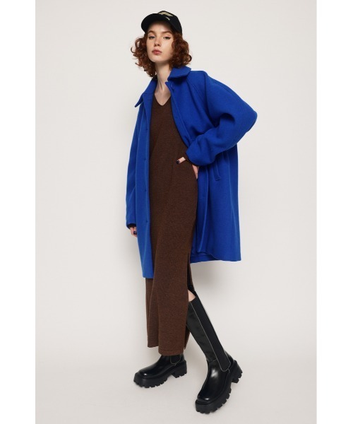 「SLY」 ニットワンピース FREE ブラウン レディース_画像7