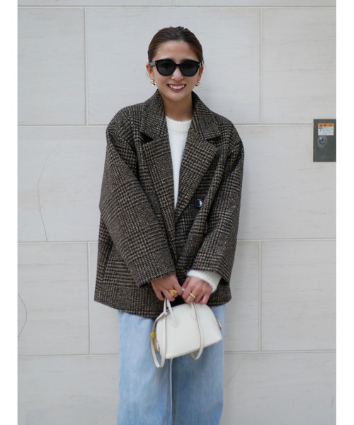 BeBeoD（ベベッド） ジャケット テーラードジャケット ヘリンボーン