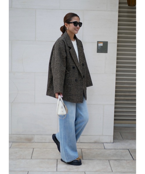 BeBeoD（ベベッド） ジャケット テーラードジャケット ヘリンボーン