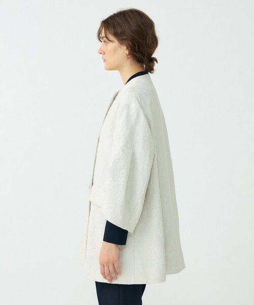 Ballsey（ボールジィ） ノーカラーコート コート 「WEB先行予約