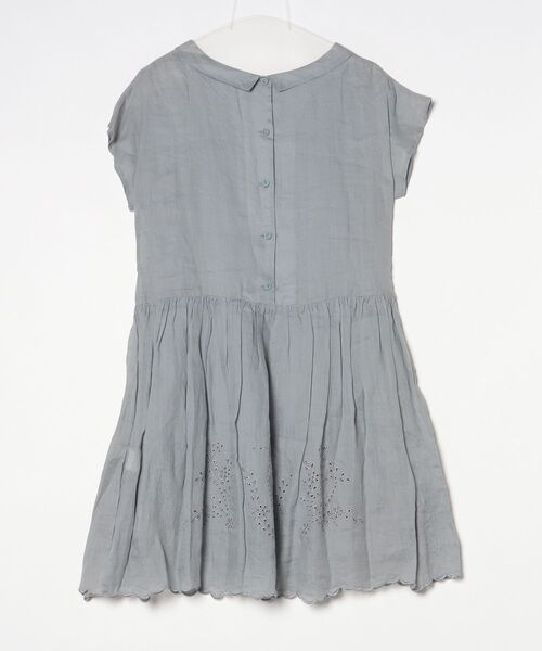 「nesessaire」 半袖ワンピース FREE グレー レディース_画像2