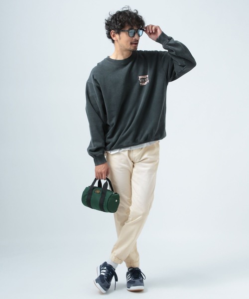 「BAYFLOW」 イージーパンツ SMALL ブルー メンズ_画像2