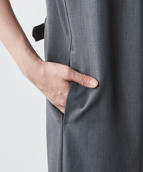 「CHIC STYLE」 オーバーオール 4L ブラック レディース_画像9
