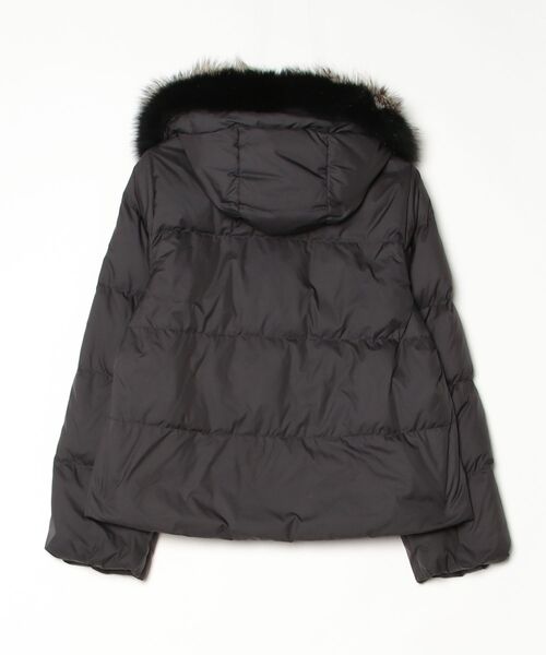 美品PINKY&DIANNE ショートダウンジャケット ブラック サイズ38 PINKY&DIANNE（ピンキー アンド ダイアン） ダウンジャケット 38