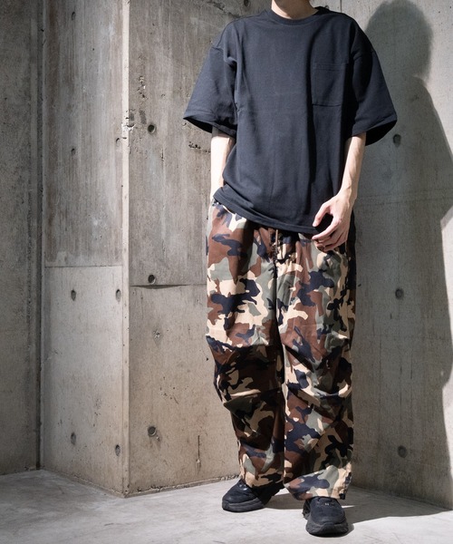 「JOHN'S CLOSET」 「HALHAM」半袖Tシャツ LARGE テラコッタ メンズ_画像5