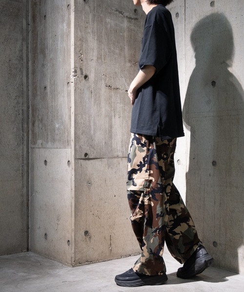 「JOHN'S CLOSET」 「HALHAM」半袖Tシャツ LARGE テラコッタ メンズ_画像6