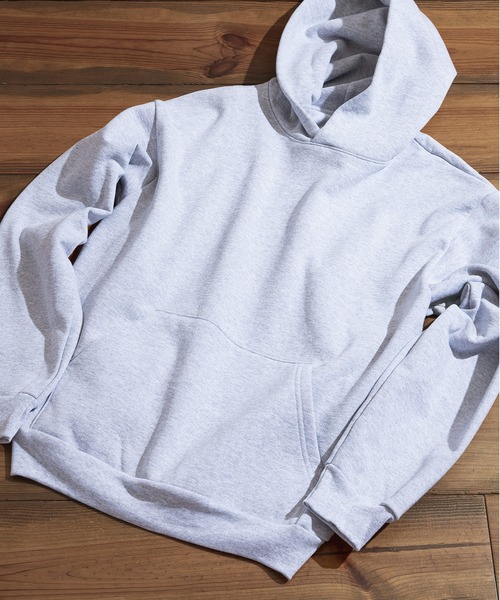 LOS ANGELES APPAREL」 プルオーバーパーカー - グレー メンズ 