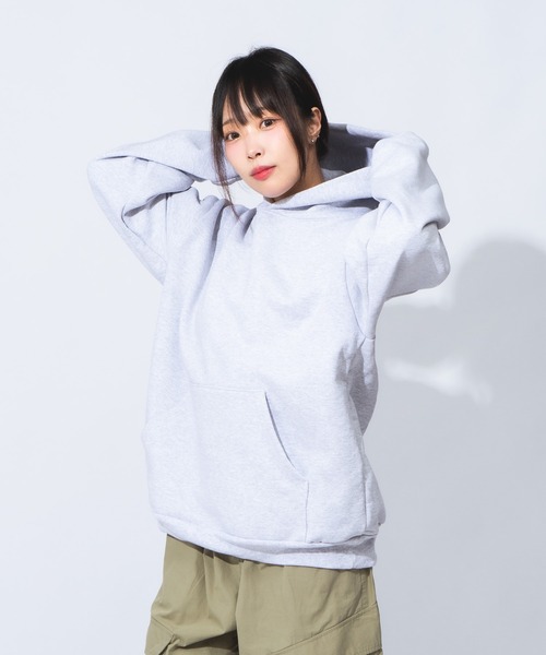 「LOS ANGELES APPAREL」 プルオーバーパーカー - グレー メンズ_画像6