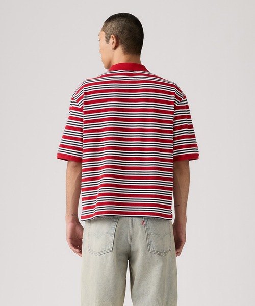 70s 希少levis ベロアスキッパーポロシャツ スビンパイル スキッパーポロシャツ | TOMORROWLAND (Men