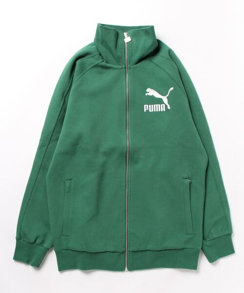 PUMA（プーマ） ジャージブルゾン LARGE グリーン系その他 メンズ