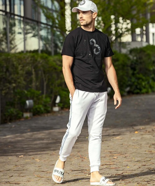 「1PIU1UGUALE3 RELAX 」 半袖Tシャツ L ホワイト メンズ_画像8
