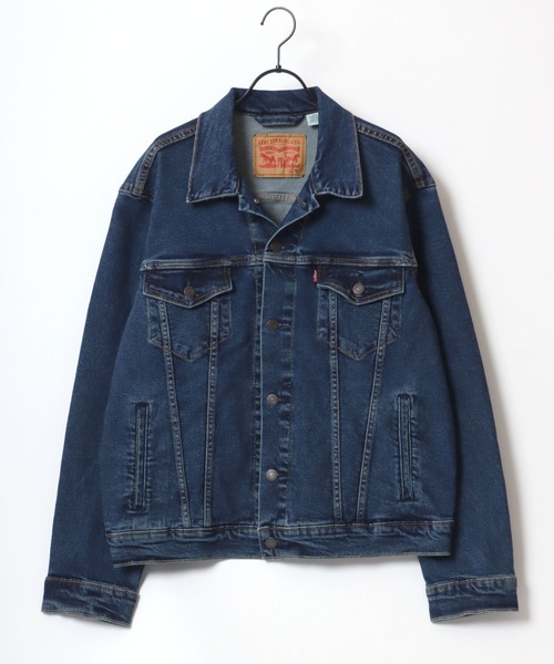 「Levi's」 デニムジャケット S ワンウォッシュ メンズ_画像3