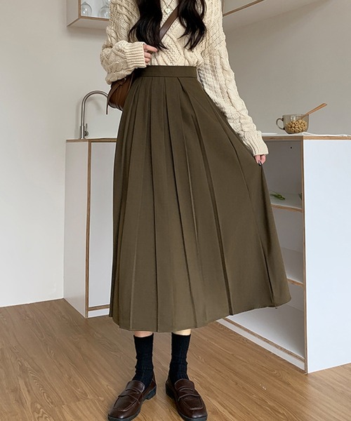 「DAY CLOSET」 プリーツスカート L ブラック レディース_画像5