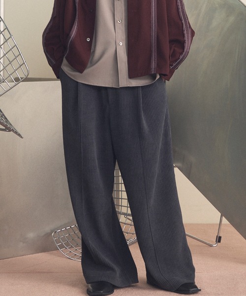 MAISON SPECIAL（メゾンスペシャル） パンツ 「UNISEX」Chenille Yarn