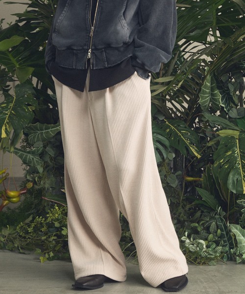 MAISON SPECIAL（メゾンスペシャル） パンツ 「UNISEX」Chenille Yarn
