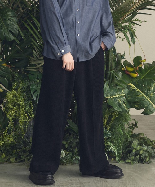 MAISON SPECIAL（メゾンスペシャル） パンツ 「UNISEX」Chenille Yarn