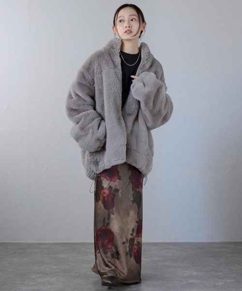 「ap retro」 ブルゾン FREE オフホワイト レディース_画像7