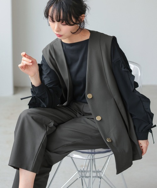 itto セレモニースーツ スラックス パンツ ゴールドボタンベスト