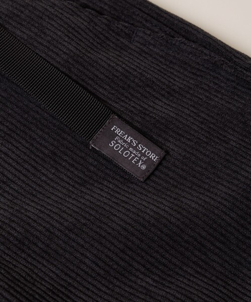 「FREAK'S STORE」 コーデュロイパンツ MEDIUM ブラック メンズ