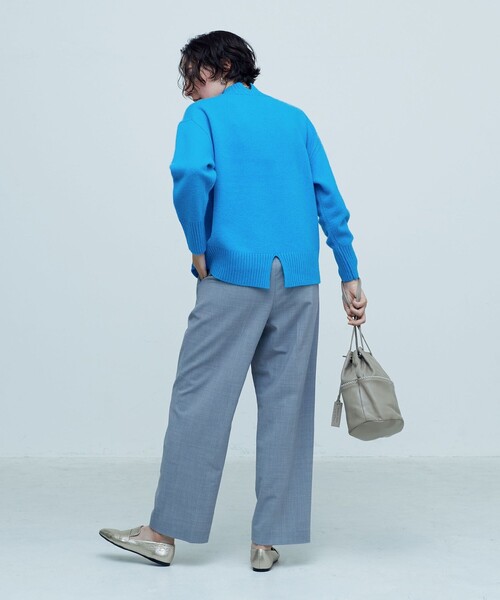 「NOLLEY'S Sophi」 長袖ニット 38 グレー レディース_画像5