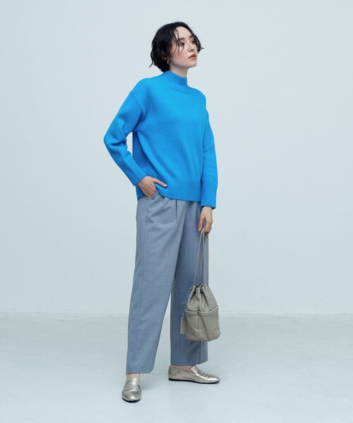 「NOLLEY'S Sophi」 長袖ニット 38 グレー レディース_画像7