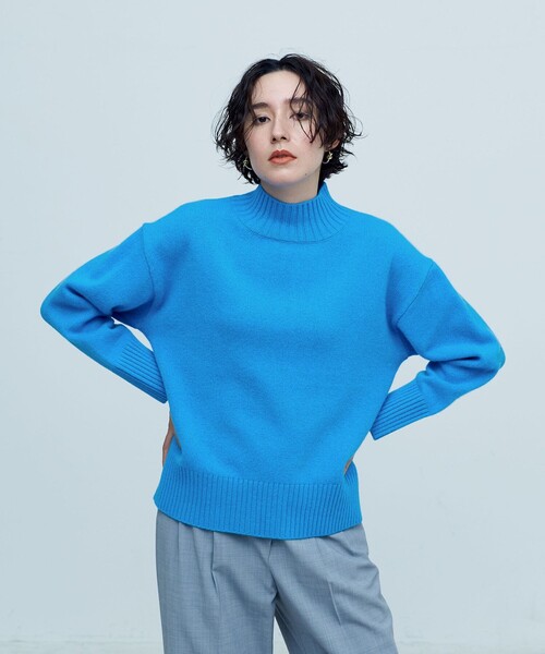 「NOLLEY'S Sophi」 長袖ニット 38 グレー レディース_画像9