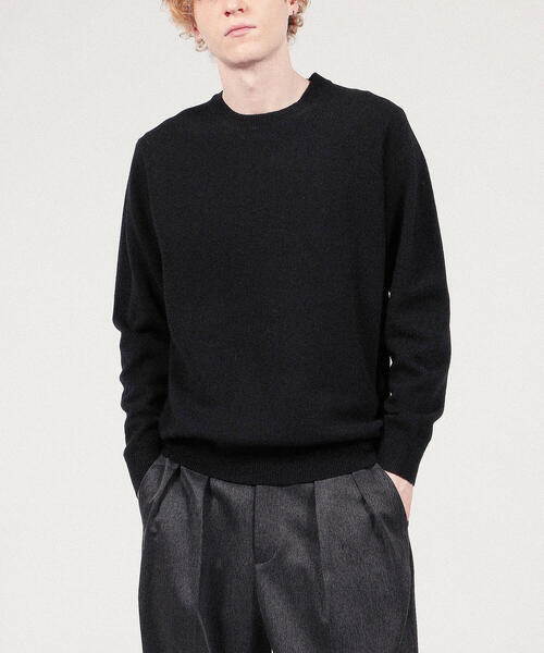 「TOMORROWLAND」 長袖ニット S ブラック メンズ_画像4