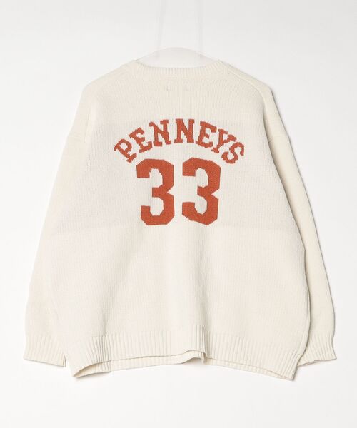 「PENNEYS」 長袖ニット FREE オフホワイト レディース_画像2