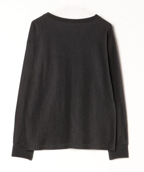 「KIIT」 長袖Tシャツ 1 ブラック メンズ_画像2