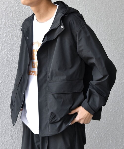SHIPS any マウンテンパーカー ウインドブレーカー any:「撥水加工