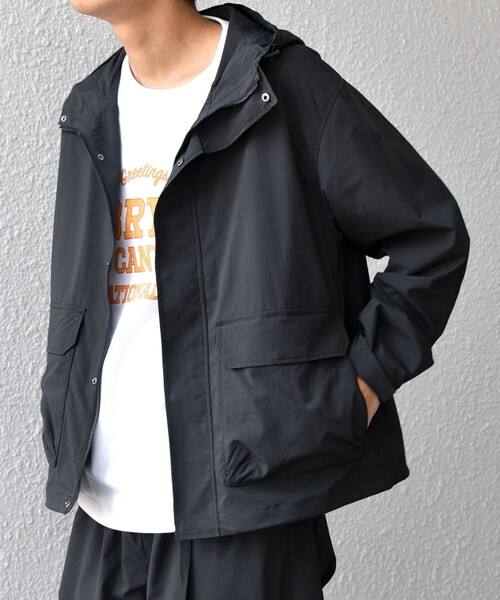 SHIPS any マウンテンパーカー ウインドブレーカー any:「撥水加工