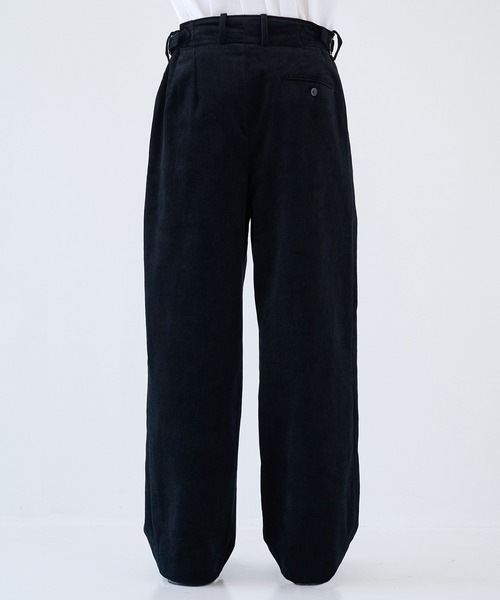 「markaware」 コーデュロイパンツ 1 ブラック メンズ_画像4
