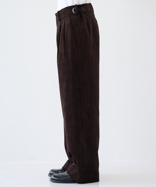 「markaware」 コーデュロイパンツ 1 ブラック メンズ_画像8