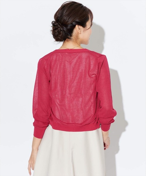 「SWINGLE」 ニットカーディガン MEDIUM ミント レディース_画像5