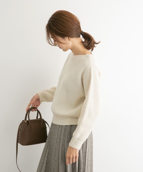 「URBAN RESEARCH DOORS」 長袖ニット MEDIUM レッド レディース_画像7