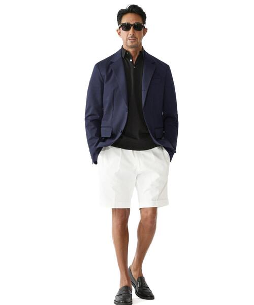 ジャケット テーラードジャケット 「干場義雅×MOVB×DRESSTERIOR」トリプルコラボ DUPLEX COTTON ジャケット メンズの画像