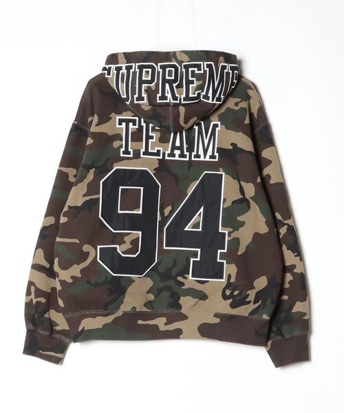 Supreme（シュプリーム） Team 94 プルオーバーパーカー M ブラウン