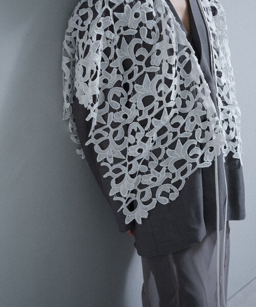 SHENERY（シーナリー） スカーフ バンダナ 「Pasterip」 lace multi