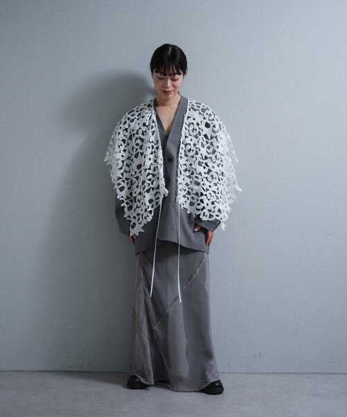 SHENERY（シーナリー） スカーフ バンダナ 「Pasterip」 lace multi