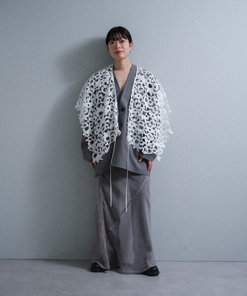 SHENERY（シーナリー） スカーフ バンダナ 「Pasterip」 lace multi