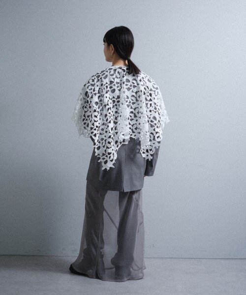 SHENERY（シーナリー） スカーフ バンダナ 「Pasterip」 lace multi