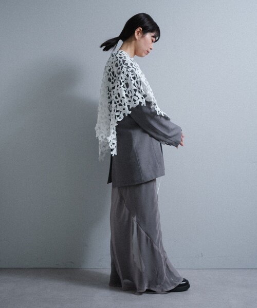 小物 Pasterip Battenberg lace multiway scarf 再入荷】Battenberg lace multiway scarf | Pasterip(パセリ