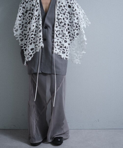SHENERY（シーナリー） スカーフ バンダナ 「Pasterip」 lace multi