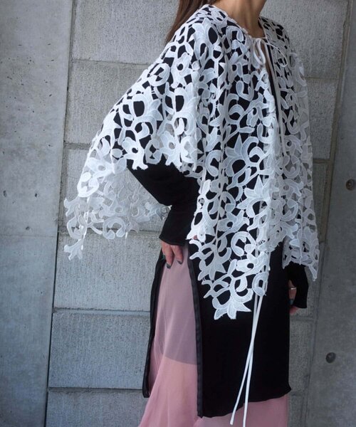 SHENERY（シーナリー） スカーフ バンダナ 「Pasterip」 lace multi